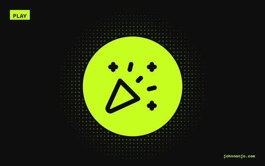 Confetti icon for a JOHN NANJO Tokyo guide