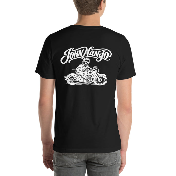 JOHN NANJO ライダーTシャツ – ブラック